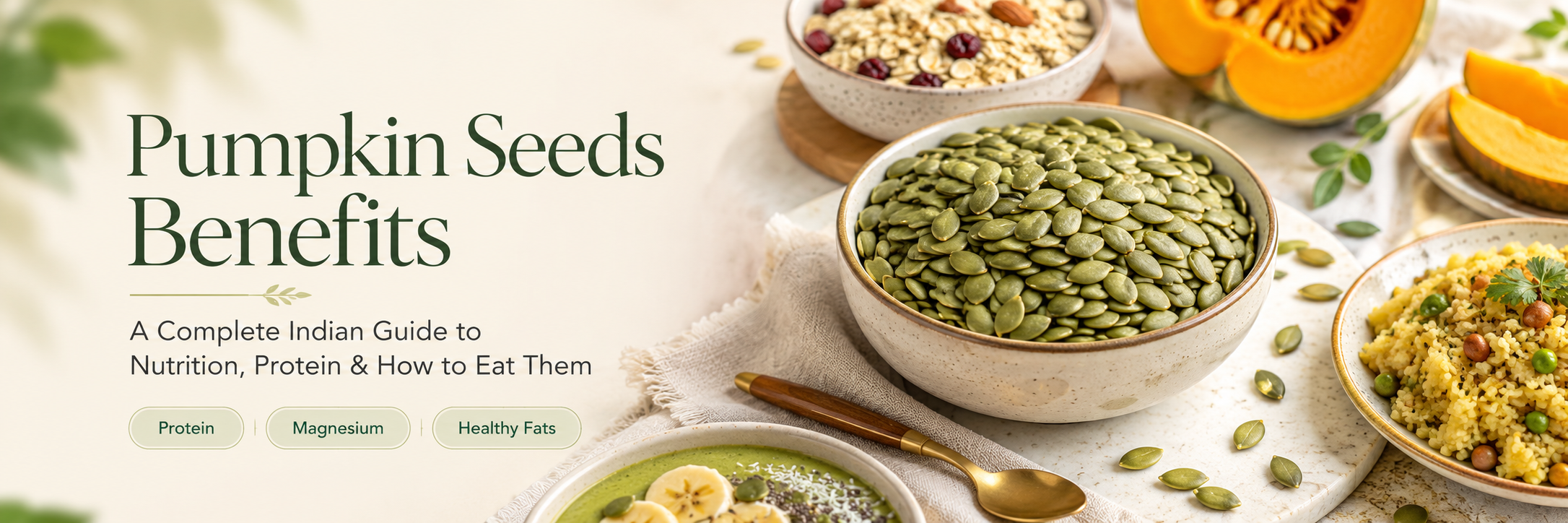 Pumpkin Seeds Benefits: A Complete Indian Guide to Nutrition, Protein & How to Eat Them